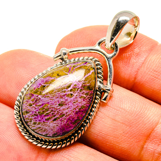 Stichtite Pendants handcrafted by Ana Silver Co - PD755727