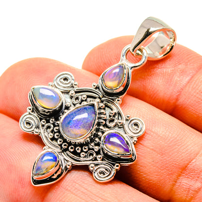 Ethiopian Opal Pendants handcrafted by Ana Silver Co - PD755731