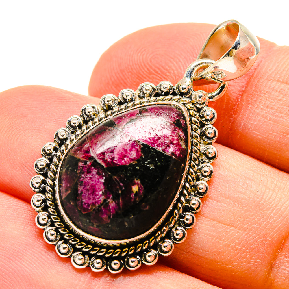 Russian Eudialyte Pendants handcrafted by Ana Silver Co - PD755744