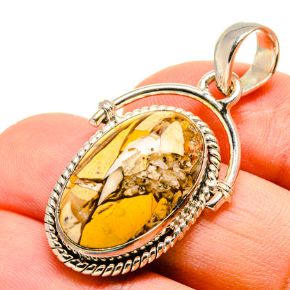 Brecciated Mookaite Pendants handcrafted by Ana Silver Co - PD755749