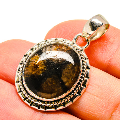 Chiastolite Pendants handcrafted by Ana Silver Co - PD755751