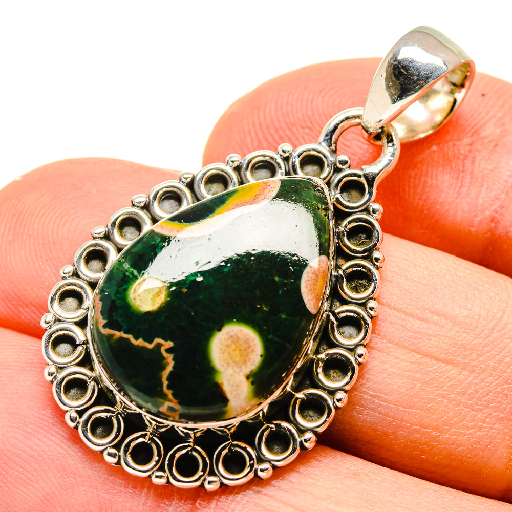 Ocean Jasper Pendants handcrafted by Ana Silver Co - PD755763