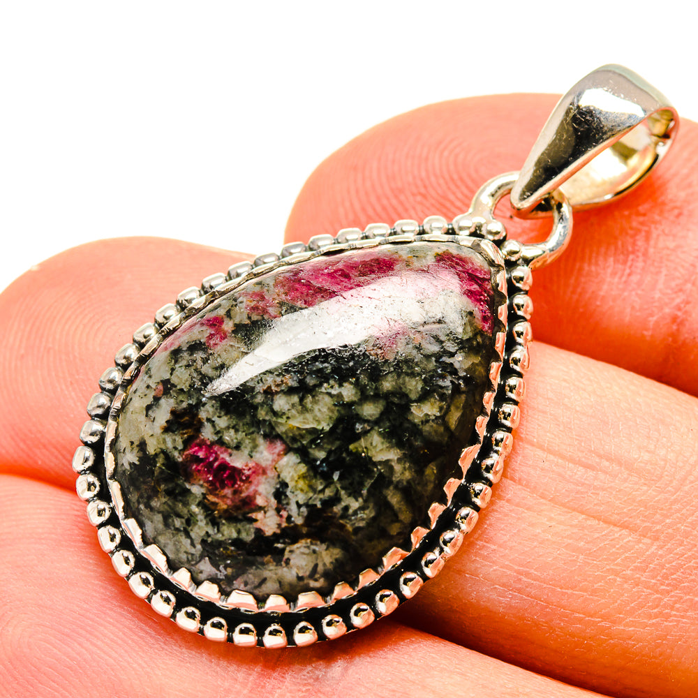 Russian Eudialyte Pendants handcrafted by Ana Silver Co - PD755769
