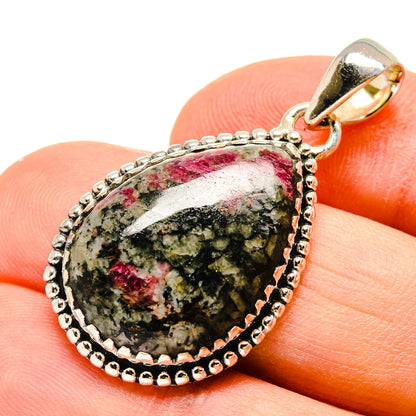 Russian Eudialyte Pendants handcrafted by Ana Silver Co - PD755769