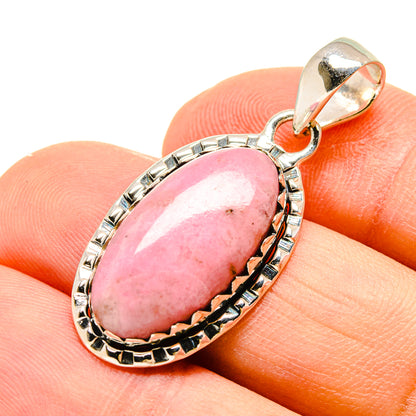 Pink Opal Pendants handcrafted by Ana Silver Co - PD755779