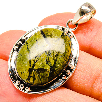 Rainforest Jasper Pendants handcrafted by Ana Silver Co - PD755791