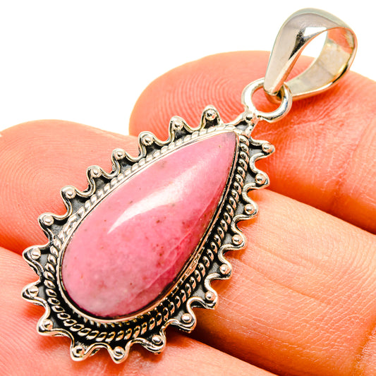 Pink Opal Pendants handcrafted by Ana Silver Co - PD755799
