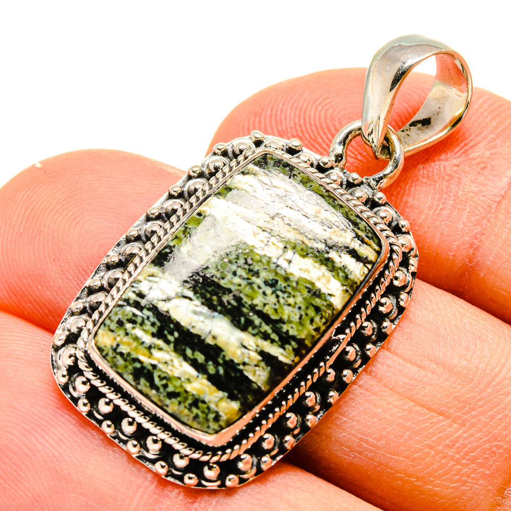 Lizard Jasper Pendants handcrafted by Ana Silver Co - PD755807