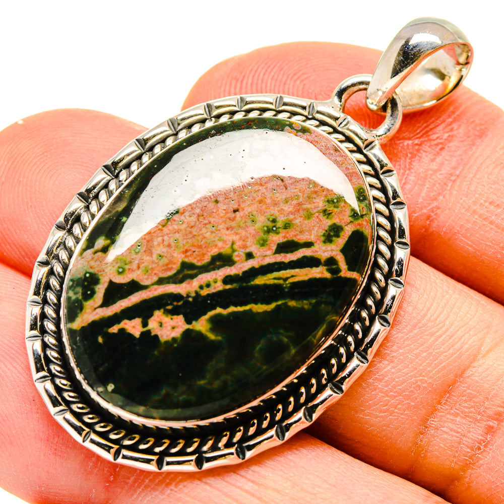 Ocean Jasper Pendants handcrafted by Ana Silver Co - PD755810