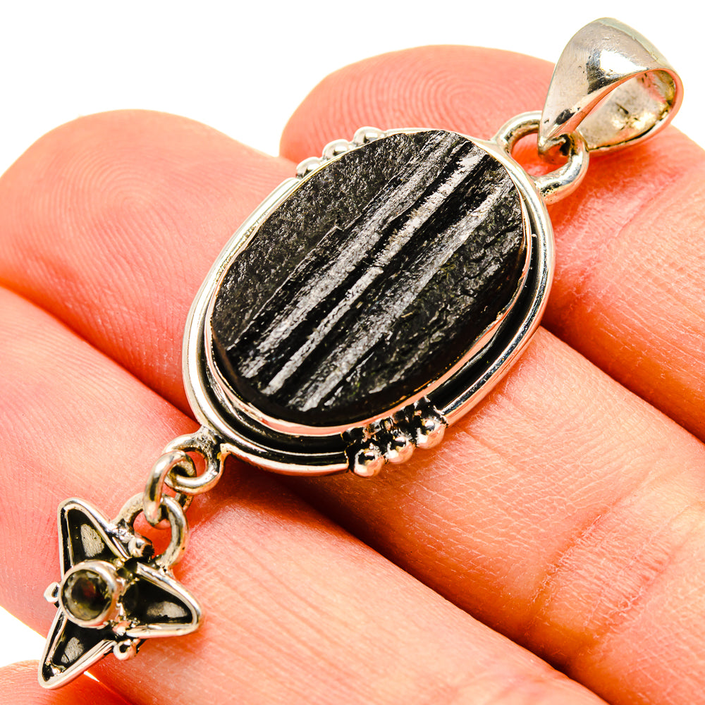 Tektite Pendants handcrafted by Ana Silver Co - PD755824