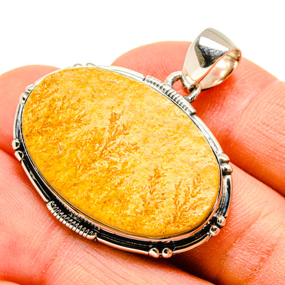 Germany Psilomelane Dendrite Pendants handcrafted by Ana Silver Co - PD755836