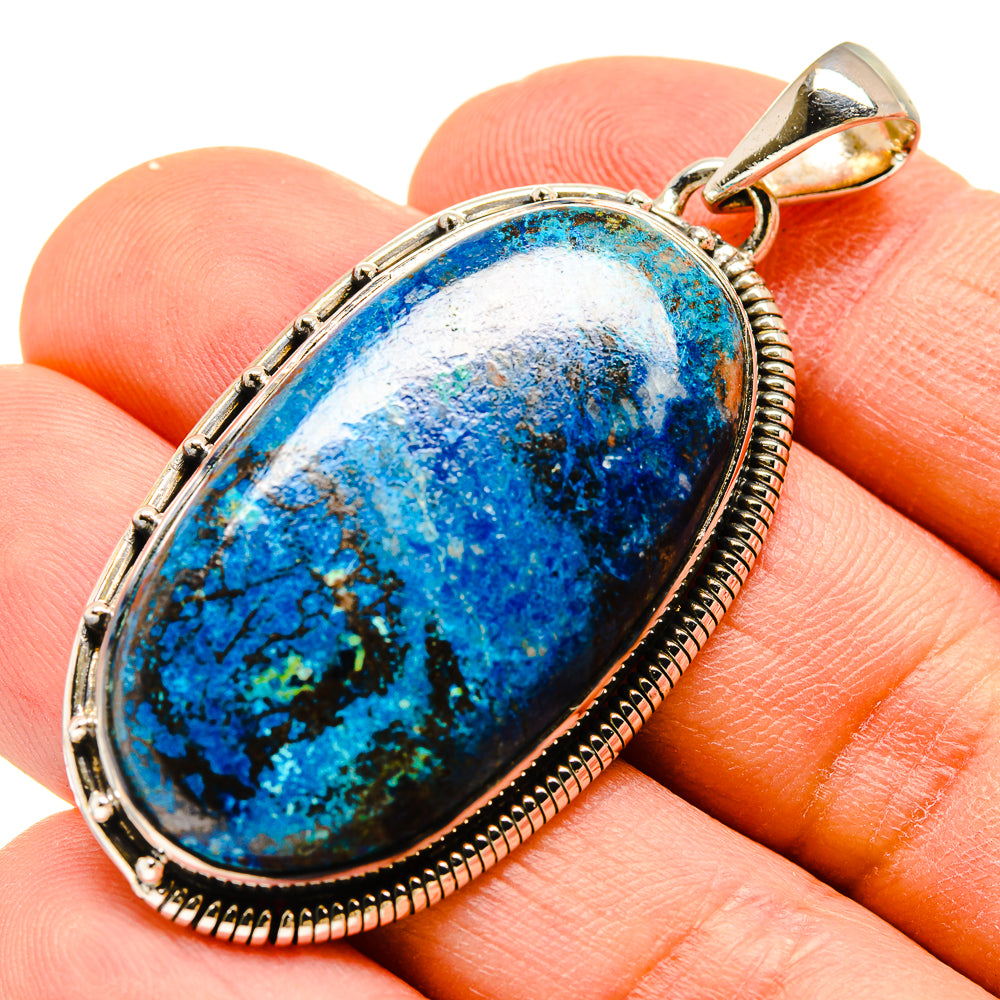 Chrysocolla Pendants handcrafted by Ana Silver Co - PD755841