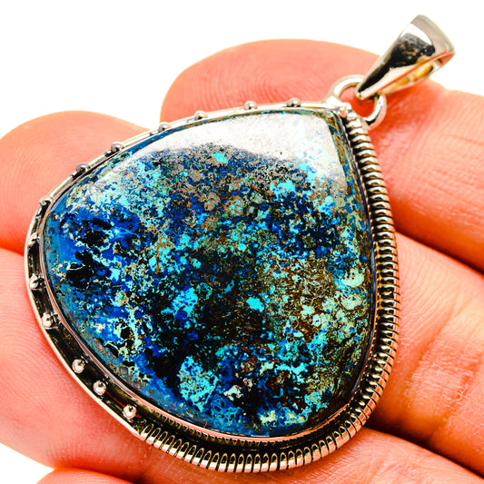 Shattuckite Pendants handcrafted by Ana Silver Co - PD755848
