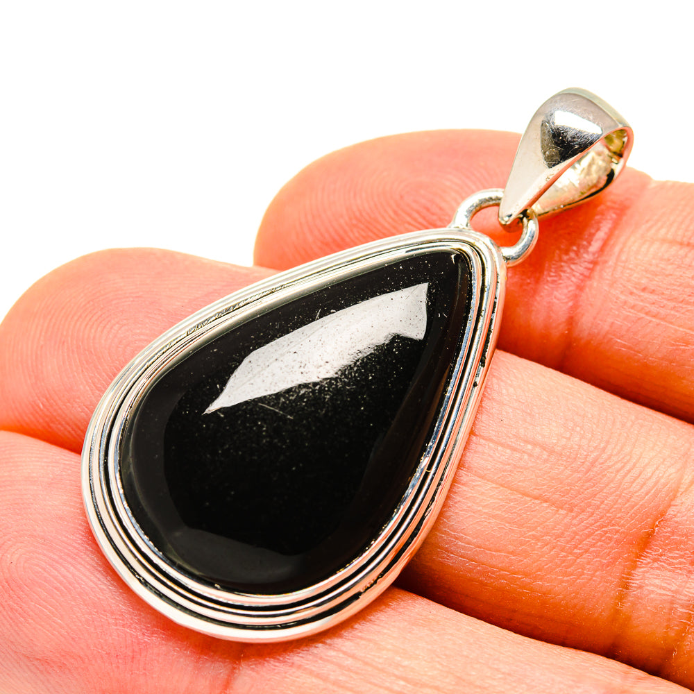 Black Onyx Pendants handcrafted by Ana Silver Co - PD755856