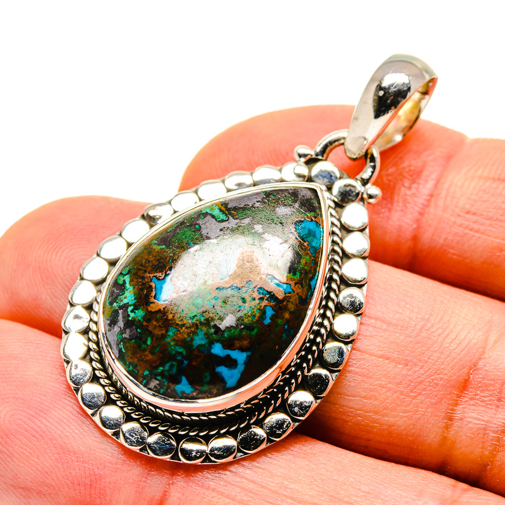 Shattuckite Pendants handcrafted by Ana Silver Co - PD755858