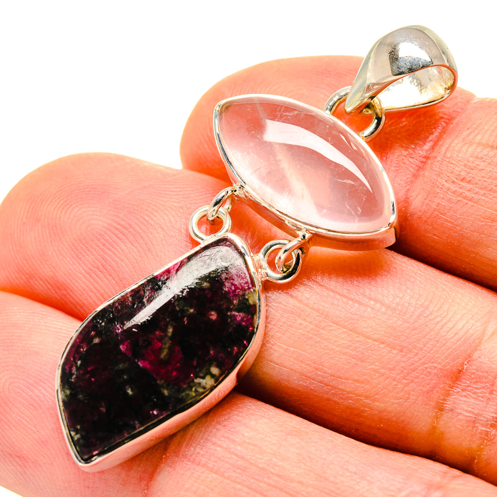 Russian Eudialyte Pendants handcrafted by Ana Silver Co - PD755866