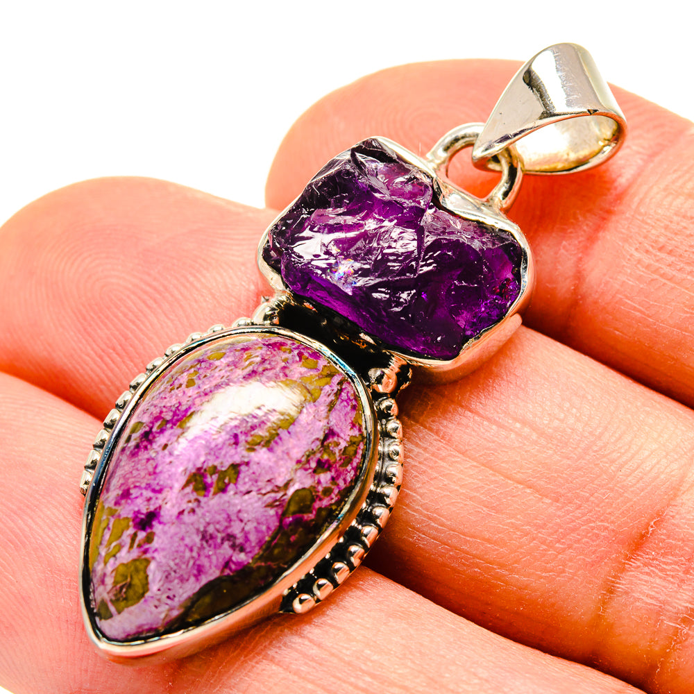 Stichtite Pendants handcrafted by Ana Silver Co - PD755867