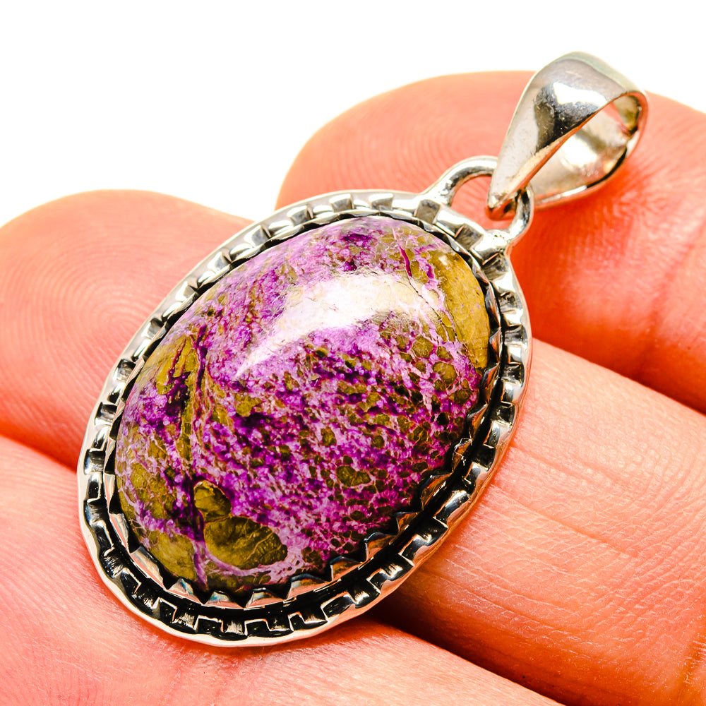 Stichtite Pendants handcrafted by Ana Silver Co - PD755883