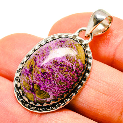 Stichtite Pendants handcrafted by Ana Silver Co - PD755883