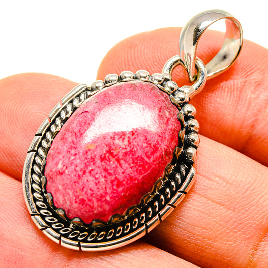 Rhodochrosite Pendants handcrafted by Ana Silver Co - PD755885