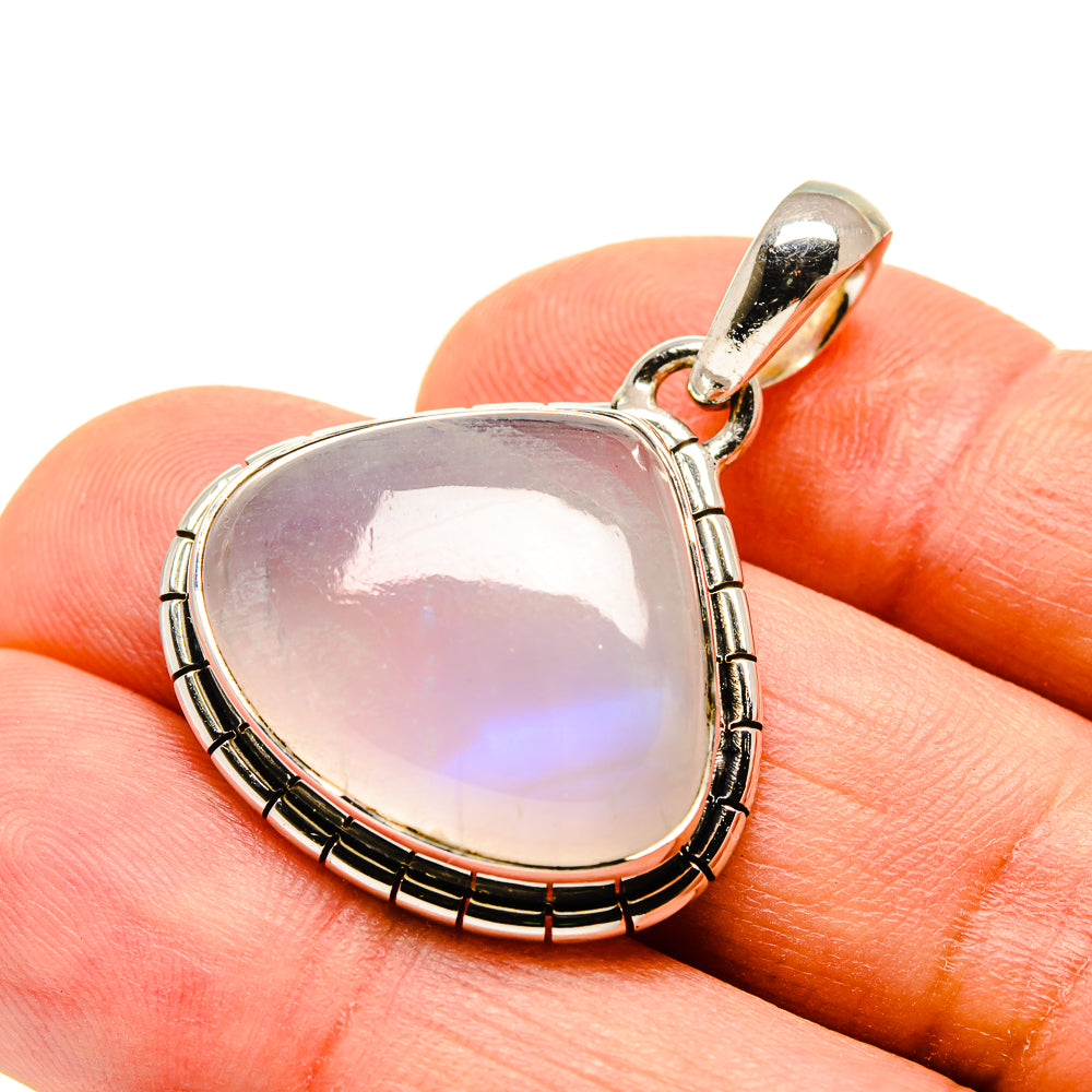 Rainbow Moonstone Pendants handcrafted by Ana Silver Co - PD755891