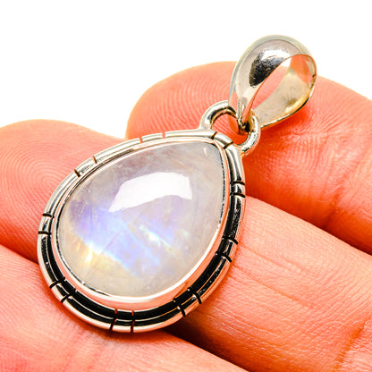Rainbow Moonstone Pendants handcrafted by Ana Silver Co - PD755892