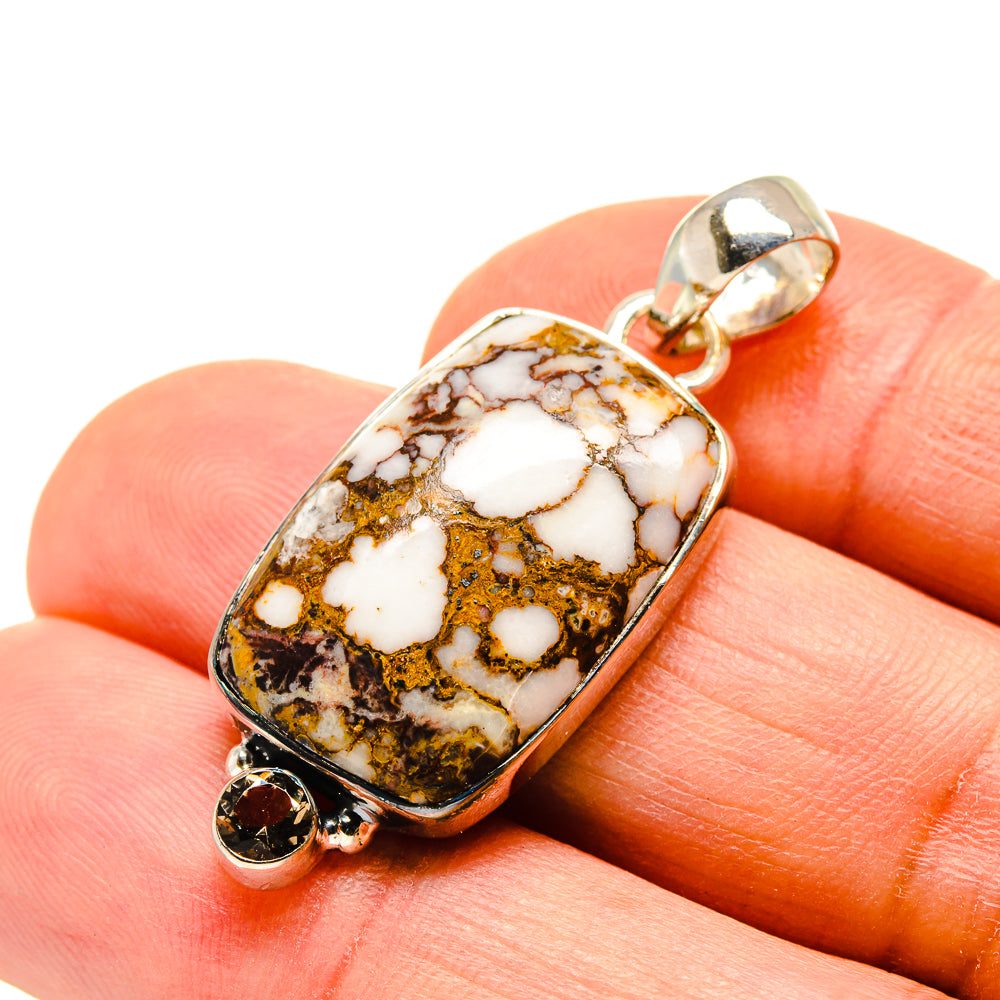 Peanut Wood Jasper Pendants handcrafted by Ana Silver Co - PD755894