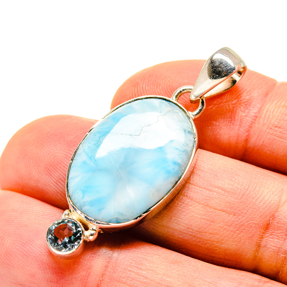 Larimar Pendants handcrafted by Ana Silver Co - PD755896