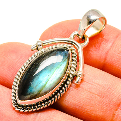 Labradorite Pendants handcrafted by Ana Silver Co - PD755901