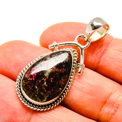 Russian Eudialyte Pendants handcrafted by Ana Silver Co - PD755906