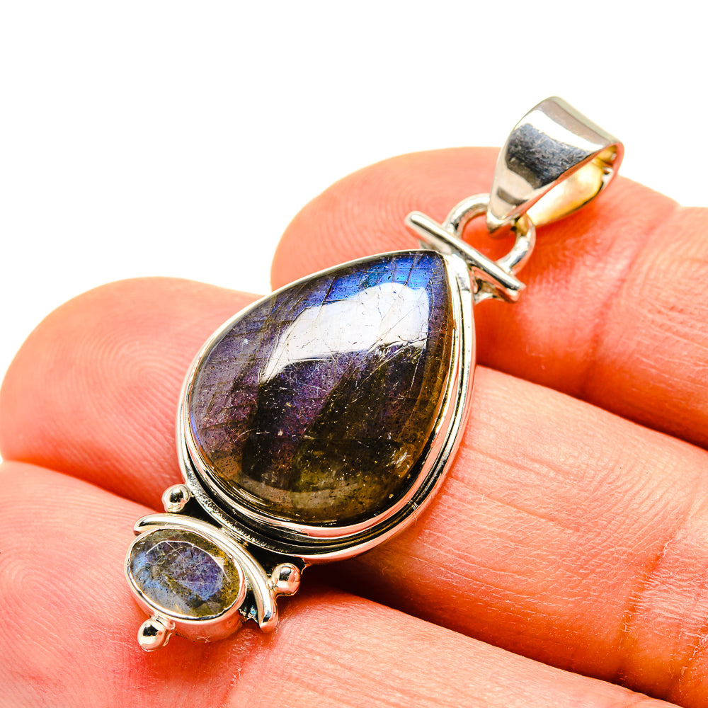 Labradorite Pendants handcrafted by Ana Silver Co - PD755912