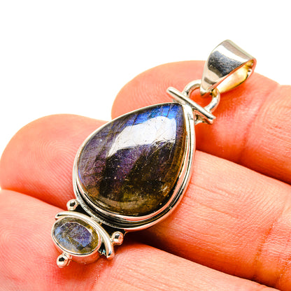 Labradorite Pendants handcrafted by Ana Silver Co - PD755912