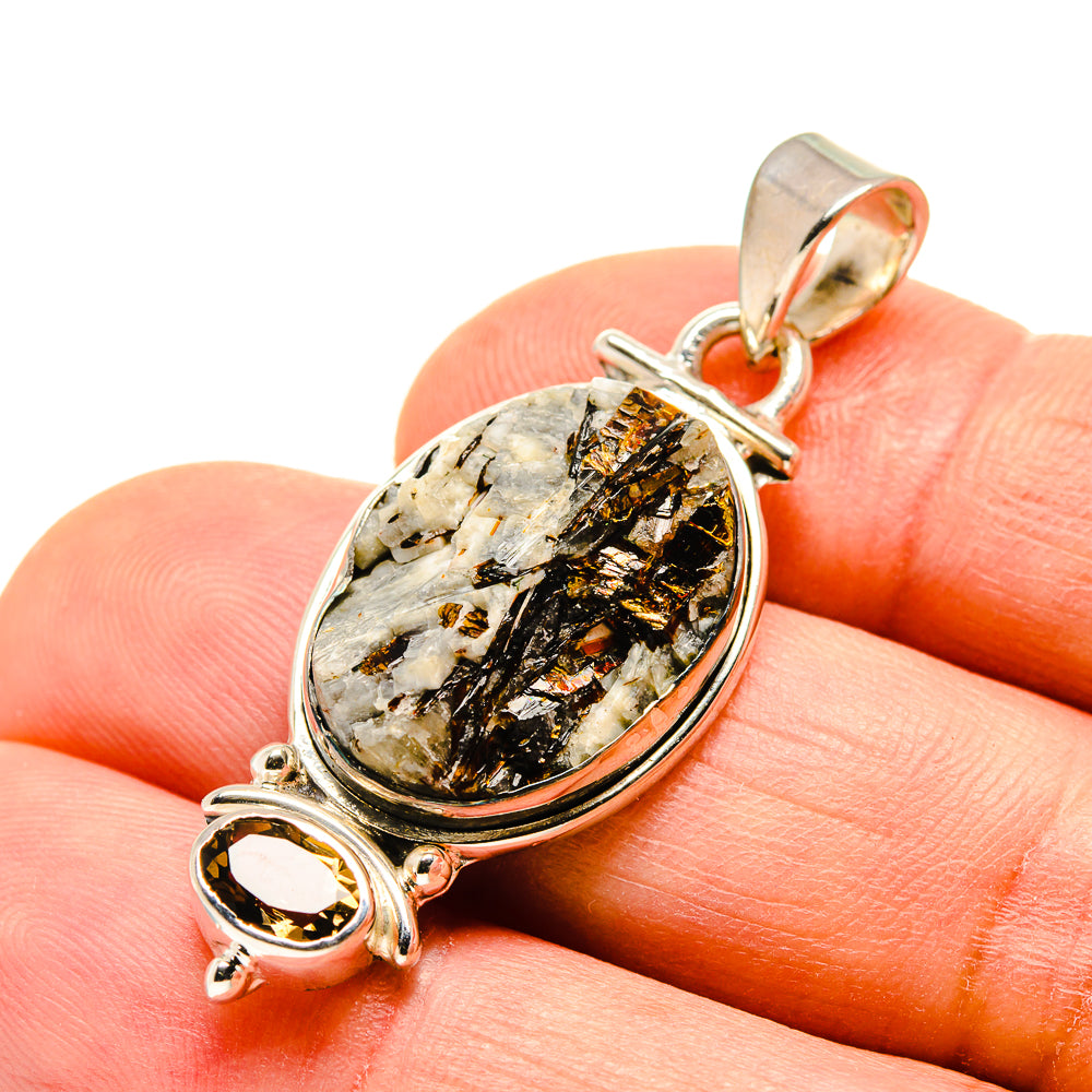 Astrophyllite Pendants handcrafted by Ana Silver Co - PD755914