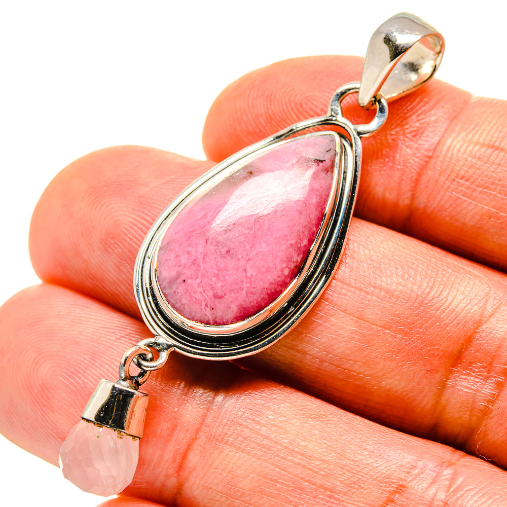 Rhodonite Pendants handcrafted by Ana Silver Co - PD755929