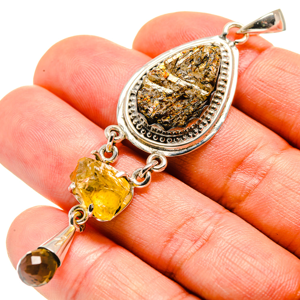 Astrophyllite Pendants handcrafted by Ana Silver Co - PD755932