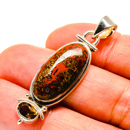 Moroccan Agate Pendants handcrafted by Ana Silver Co - PD755937