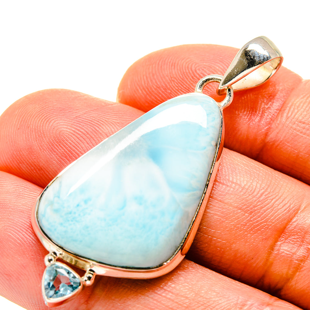 Larimar Pendants handcrafted by Ana Silver Co - PD755943