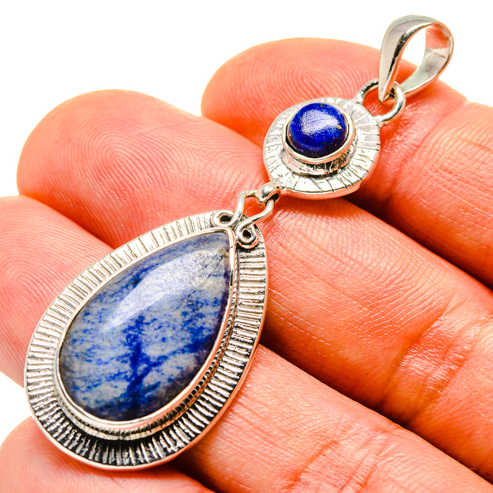 Sodalite Pendants handcrafted by Ana Silver Co - PD755944