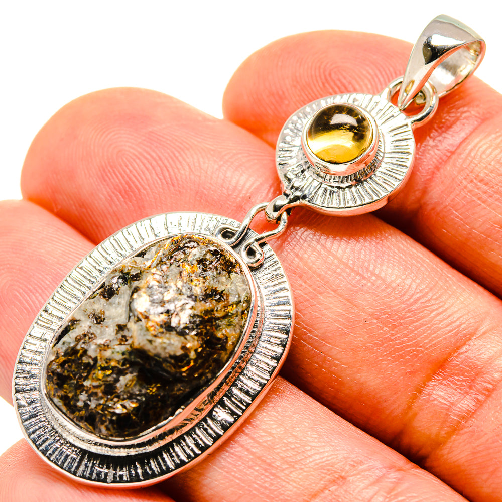 Astrophyllite Pendants handcrafted by Ana Silver Co - PD755945