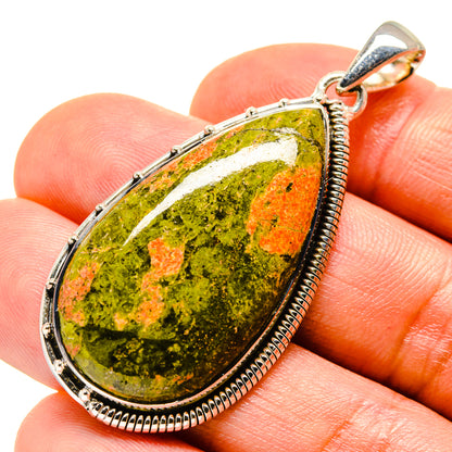Unakite Pendants handcrafted by Ana Silver Co - PD755956