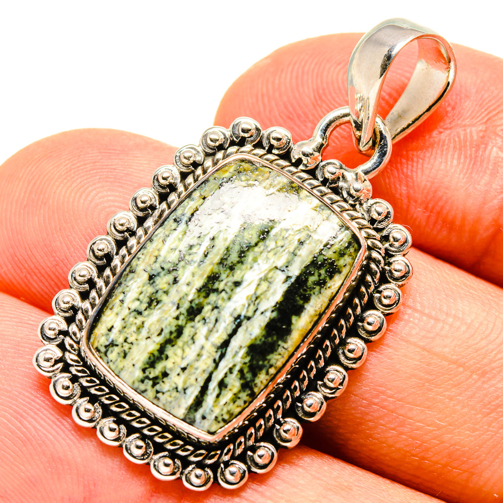 Lizard Jasper Pendants handcrafted by Ana Silver Co - PD755963
