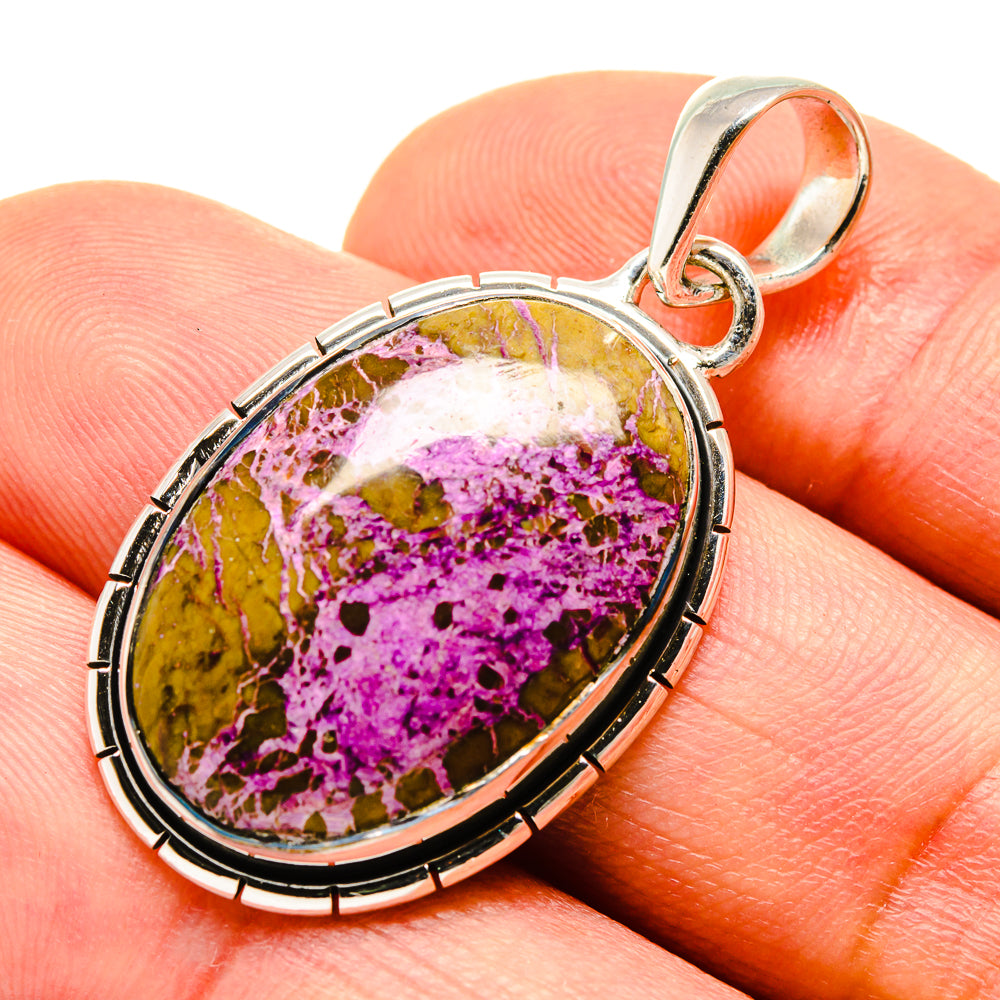 Stichtite Pendants handcrafted by Ana Silver Co - PD755971