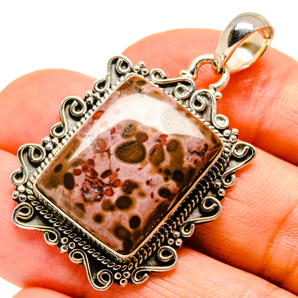 Poppy Jasper Pendants handcrafted by Ana Silver Co - PD755983