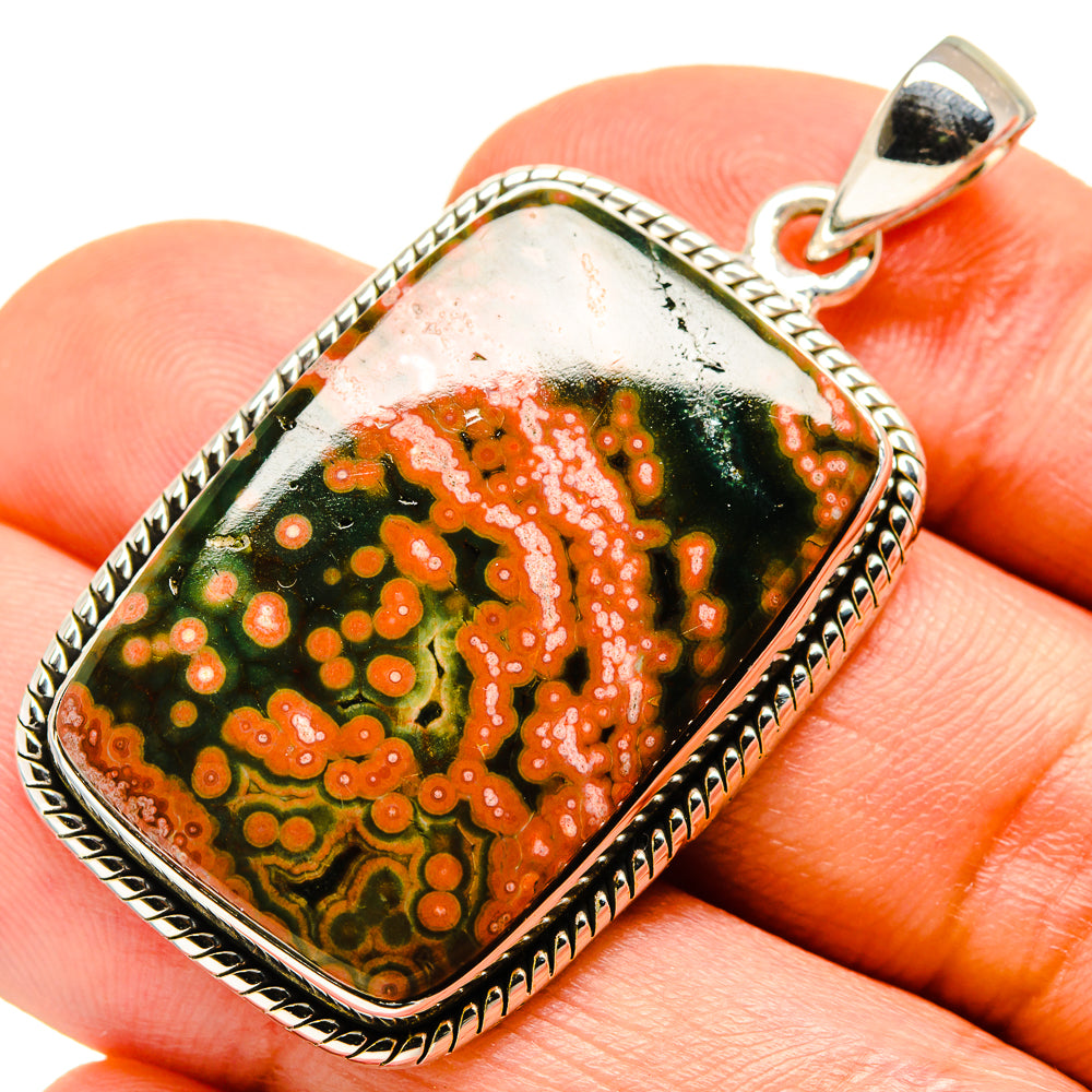 Ocean Jasper Pendants handcrafted by Ana Silver Co - PD755987