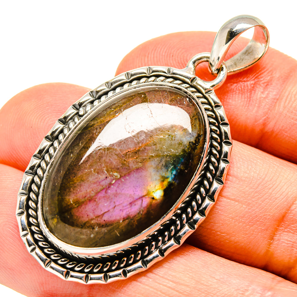 Labradorite Pendants handcrafted by Ana Silver Co - PD755992