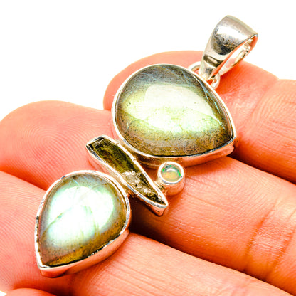 Labradorite Pendants handcrafted by Ana Silver Co - PD755999