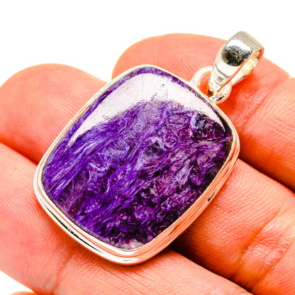 Charoite Pendants handcrafted by Ana Silver Co - PD756006