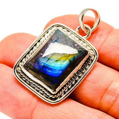 Labradorite Pendants handcrafted by Ana Silver Co - PD756012