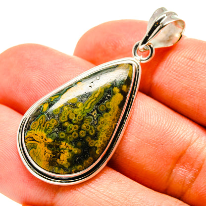 Ocean Jasper Pendants handcrafted by Ana Silver Co - PD756016