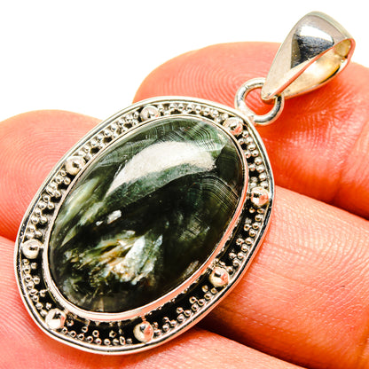 Seraphinite Pendants handcrafted by Ana Silver Co - PD756035
